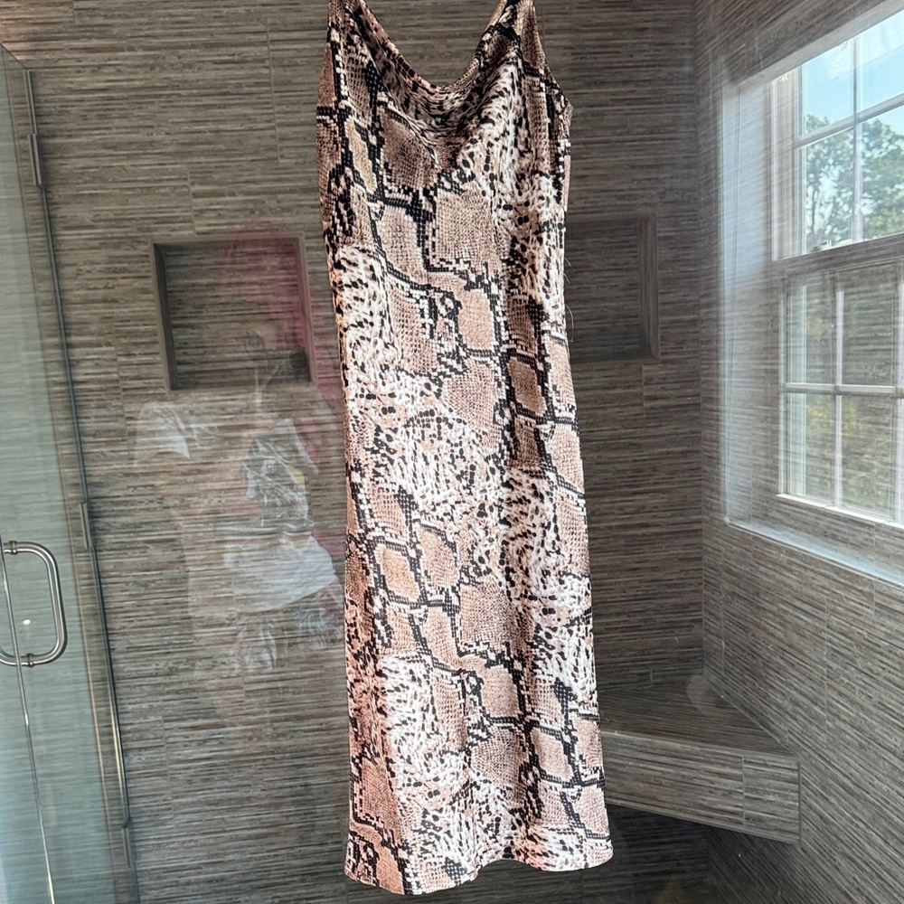 - Snake Pattern dress